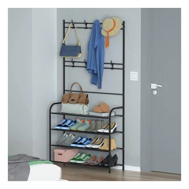 ZAPATERA RYBIU CURVO NEGRO ORGANIZADORA 4 NIVELES