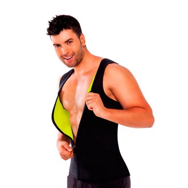 CHALECO HOMBRE RYBIU NEGRO DE30529 TERMICO MEN CON CIERRE TALLA S