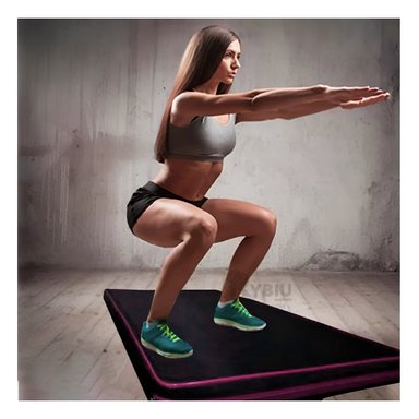 COLCHONETA RYBIU DE30534 FITNESS TALLA L EN NEGRA ROSADO + REGALO AGENDITA