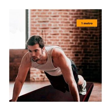 COLCHONETA RYBIU DE30541 5.5X100CM FITNESS TALLA S EN NEGRA Y ROJO + REGALO AGENDITA