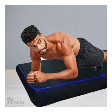 COLCHONETA RYBIU DE30540 5.5X100CM ESPUMA SUAVE AZUL + AGENDITA