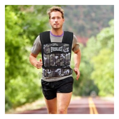 CHALECO RYBIU 10KG BLANCO PESADO CROSSFIT + PAPEL REGALO