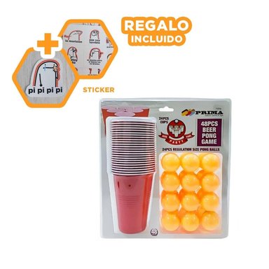 SET PING PONG RYBIU DE29547 MODERNO Y PRACTICO + REGALO STICKERS - 1