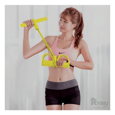 LIGA RYBIU DE30578 RESISTENTE ENTRENAR AMARILLO + REGALO STICKERS