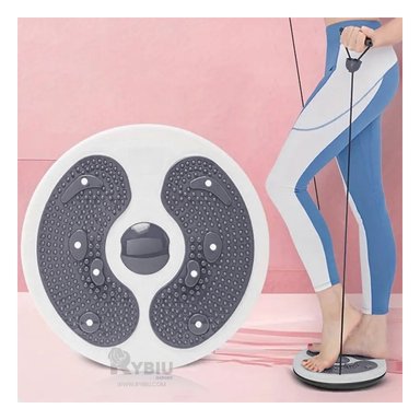 DISCO RYBIU DE30587 GIRATORIO ABDOMEN CON LIGAS FIT PLOMO