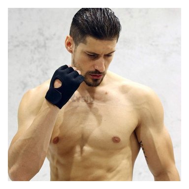 GUANTES RYBIU DE30571 DEPORTE ESTANDAR NEGRO + PAPEL REGALO