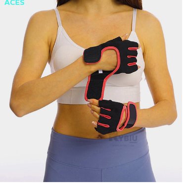 GUANTES RYBIU DE30572 FACIL USO DEPORTIVOS ROJO + REGALO AGENDITA