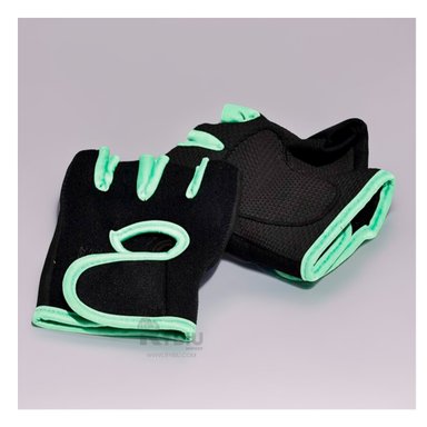 GUANTES RYBIU DE30573 COMODOS EJERCITARSE VERDE + REGALO STICKERS