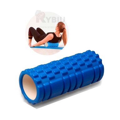 ROLLER RYBIU DE30644 LARGO 35CM FUNCIONAL HACER ABDOMINALES AZUL
