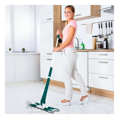 TRAPEADOR RYBIU HO30828 MANGO REGULABLE VERDE + REGALO STICKERS