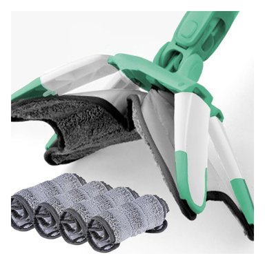 TRAPEADOR RYBIU HO30828 MANGO REGULABLE VERDE + REGALO STICKERS - 2