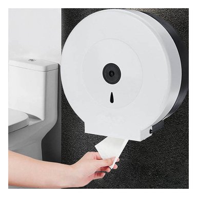 DISPENSADOR PAPEL RYBIU HO32177 BLANCO HIGIENICO