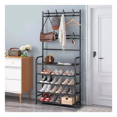 ZAPATERA RYBIU CURVO NEGRO ORGANIZADORA 5 NIVELES - 2