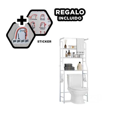 ESTANTE RYBIU HO32096 BLANCO DURADERO + REGALO STICKERS