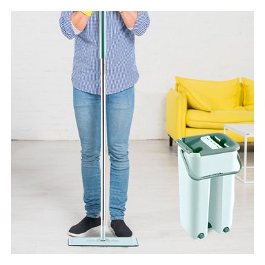 TRAPEADOR RYBIU HO32070 COMPACTO COLOR VERDE AGUA + PAPEL REGALO - 2