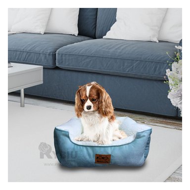 CAMA PERROS Y GATOS MA32263 RYBIU FUNCIONAL EN TONO VERDE HADE TALLA S + STICKERS