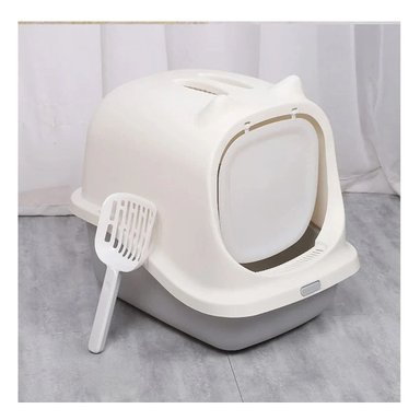 ARENERO GATO RYBIU MA30916 CERRADO LA CASA COLOR PLOMO + STICKERS - 2