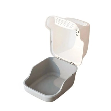 ARENERO GATO RYBIU MA30916 CERRADO LA CASA COLOR PLOMO + STICKERS - 3