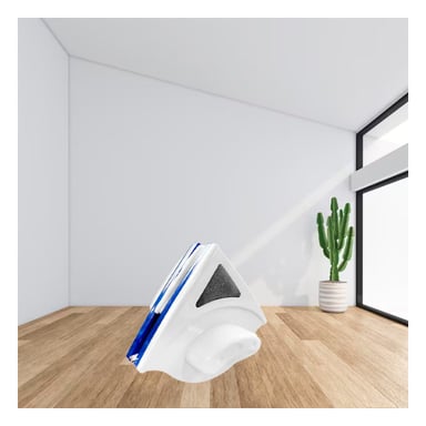 SET RYBIU LIMPIADOR MODERNO VIDRIOS AZUL + STICKERS - 2