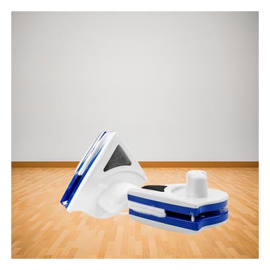 SET RYBIU LIMPIADOR MAGNETICO VIDRIO AZUL + PAPEL REGALO - 2