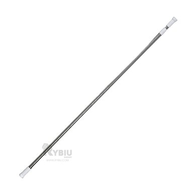 TUBO CORTINA RYBIU HO30831 ACCESORIOS BAÑO GRIS TUBO DURADERO 1.10M A 2.0M PLOMO + REGALO AGENDITA - 4