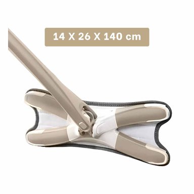 TRAPEADOR RYBIU HO30829 SISTEMA ESCURRIDO MARIPOSA BEIGE - 4