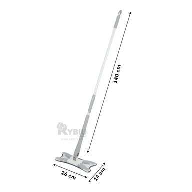 TRAPEADOR RYBIU HO30830 PORTATIL CASA COLOR PLOMO + REGALO AGENDITA - 5