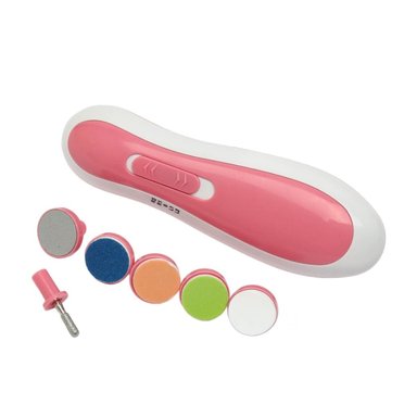 LIMADOR RYBIU CON ALMOHADILLAS BE30313 ROSADO + STICKERS BEBE - 3