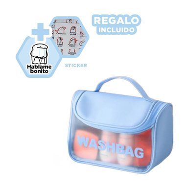 NECESER RYBIU BE30326 CELESTE IMPERMEABLE EN Y STICKERS