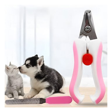 CORTAUÑAS PERRO Y GATO RYBIU PP26L CON LIMA ROSADO - 2