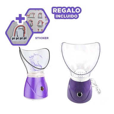 VAPORIZADOR RYBIU BE30352 PIEL UTIL TONO VIOLETA + REGALO STICKERS