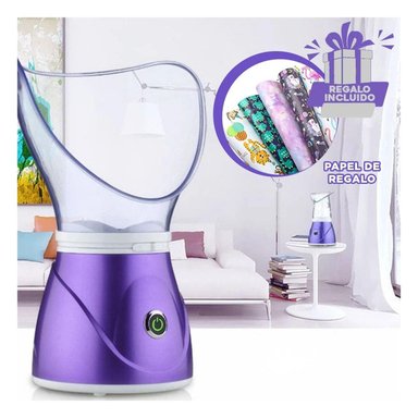 VAPORIZADOR RYBIU BE30352 FACE OPTIMO VIOLETA + PAPEL DE REGALO