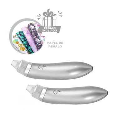 SUCCIONADOR RYBIU BE30349 ERGONOMICO DE ESPINILLA BLANCO + PAPEL DE REGALO
