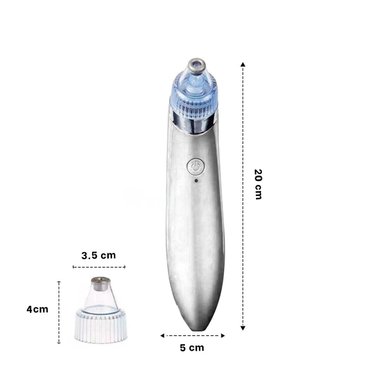 SUCCIONADOR RYBIU BE30349 ERGONOMICO DE ESPINILLA BLANCO + PAPEL DE REGALO - 4