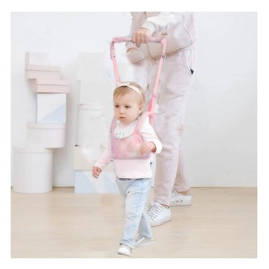 ARNÉS RYBIU BE32164 CAMINADOR PRIMEROS PASOS + PAPEL REGALO ROSADO - 2