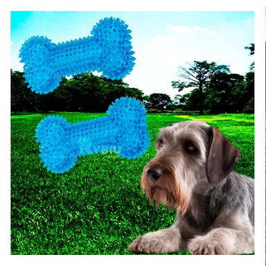 SET PERRO MA29852 RYBIU DIVERTIDO CACHORRO CELESTE Y AGENDITA