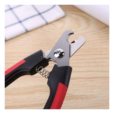 CORTAUÑAS PERRO Y GATO RYBIU PP28L ALICATE PARA PET ERGONÓMICO DE ROJO + STICKERS - 5