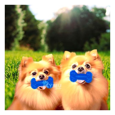 SET PERRO MA29850 RYBIU DIVERTIDO CACHORRO AZUL Y AGENDITA