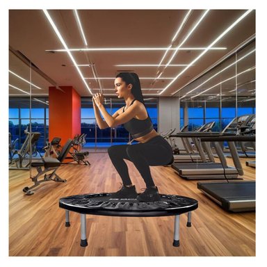 TRAMPOLÍN RYBIU DE30676 23X100CM LIVIANO Y ROBUSTO TALLA M NEGRO