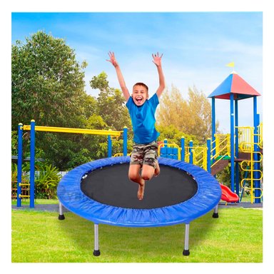 TRAMPOLÍN RYBIU DE30677 23X100CM ROBUSTO TAMAÑO M AZUL + REGALO STICKERS