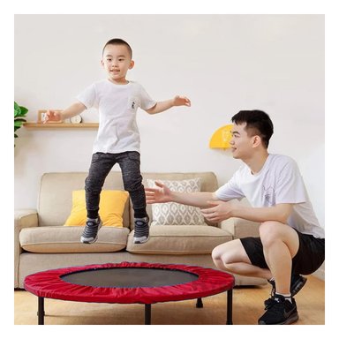 TRAMPOLÍN RYBIU W-224 90X90 MODERNO TAMAÑO S ROJO + REGALO AGENDITA