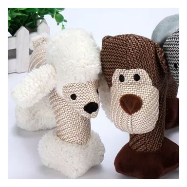 PELUCHE PERRO MA30069 RYBIU INTERACTIVO CON EFECTO DE SONIDO BLANCO Y STICKERS - 5