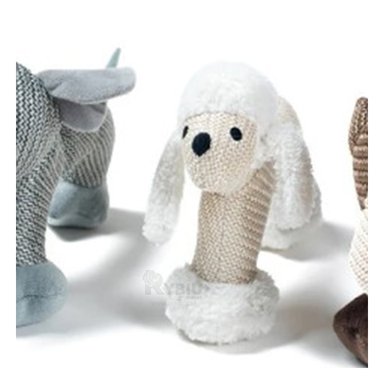 PELUCHE PERRO MA30069 RYBIU SUAVE CON SONIDO BLANCO