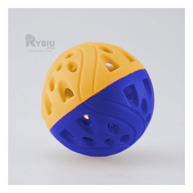 JUGUETE PERROS Y GATOS MA30034 RYBIU SENCILLO DE USAR EN AZUL Y AMARILLO +STICKERS