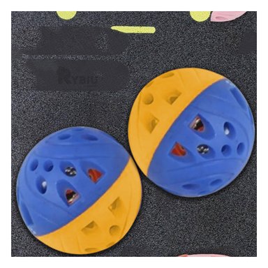 JUGUETE PLASTICO PERROS Y GATOS MA30034 RYBIU EN AZUL Y AMARILLO +PAPEL DE REGALO