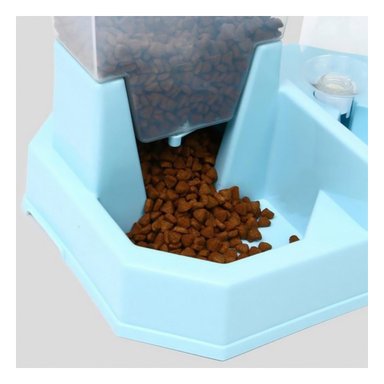 DISPENSADOR PERRO Y GATO MA29660 SUMINISTRO ALIMENTO CELESTE Y AGENDITA RYBIU