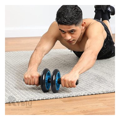 RUEDA RYBIU DE30656 PARA TONIFICAR ABDOM CELESTE + REGALO AGENDITA