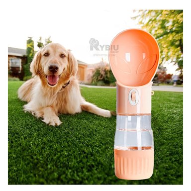 DISPENSADOR PERRO Y GATO MA29115 PET DISEÑO OVNI NARANJA Y PAPEL REGALO RYBIU