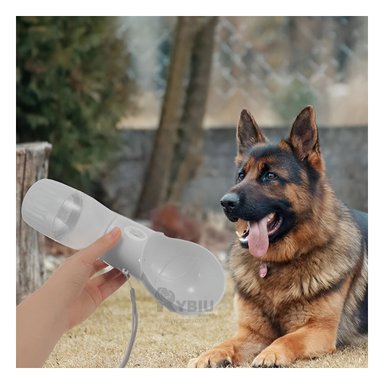 DISPENSADOR PERRO MA29116 PET DISEÑO OVNI EN PLOMO Y PAPEL REGALO RYBIU