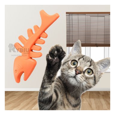 JUGUETE PERROS Y GATOS MA29084 RYBIU DIVERTIDO DE COLOR NARANJA +AGENDITA